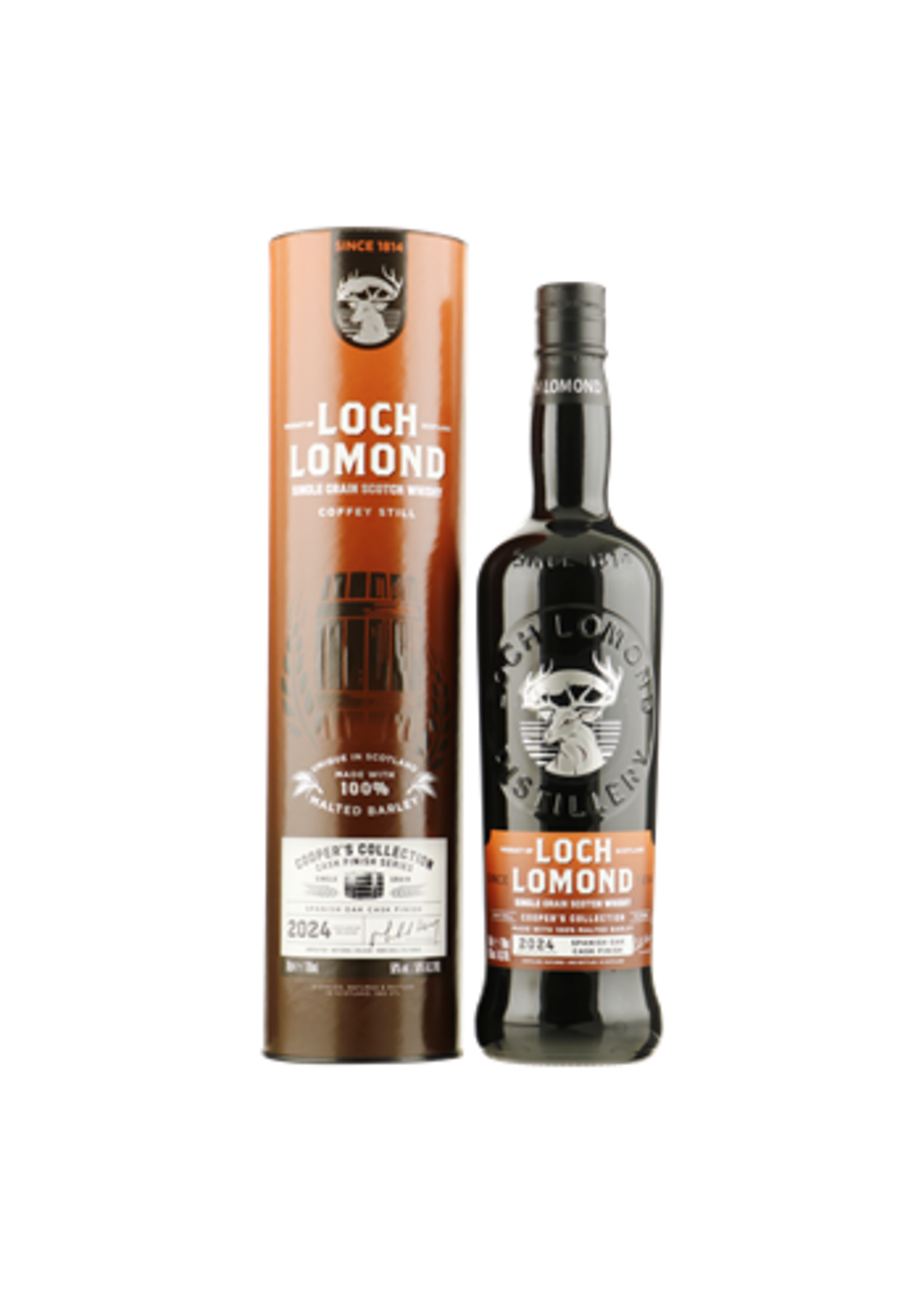 Loch Lomond Loch Lomond Single Grain Spainish Oak Copper's Collection 70 cl