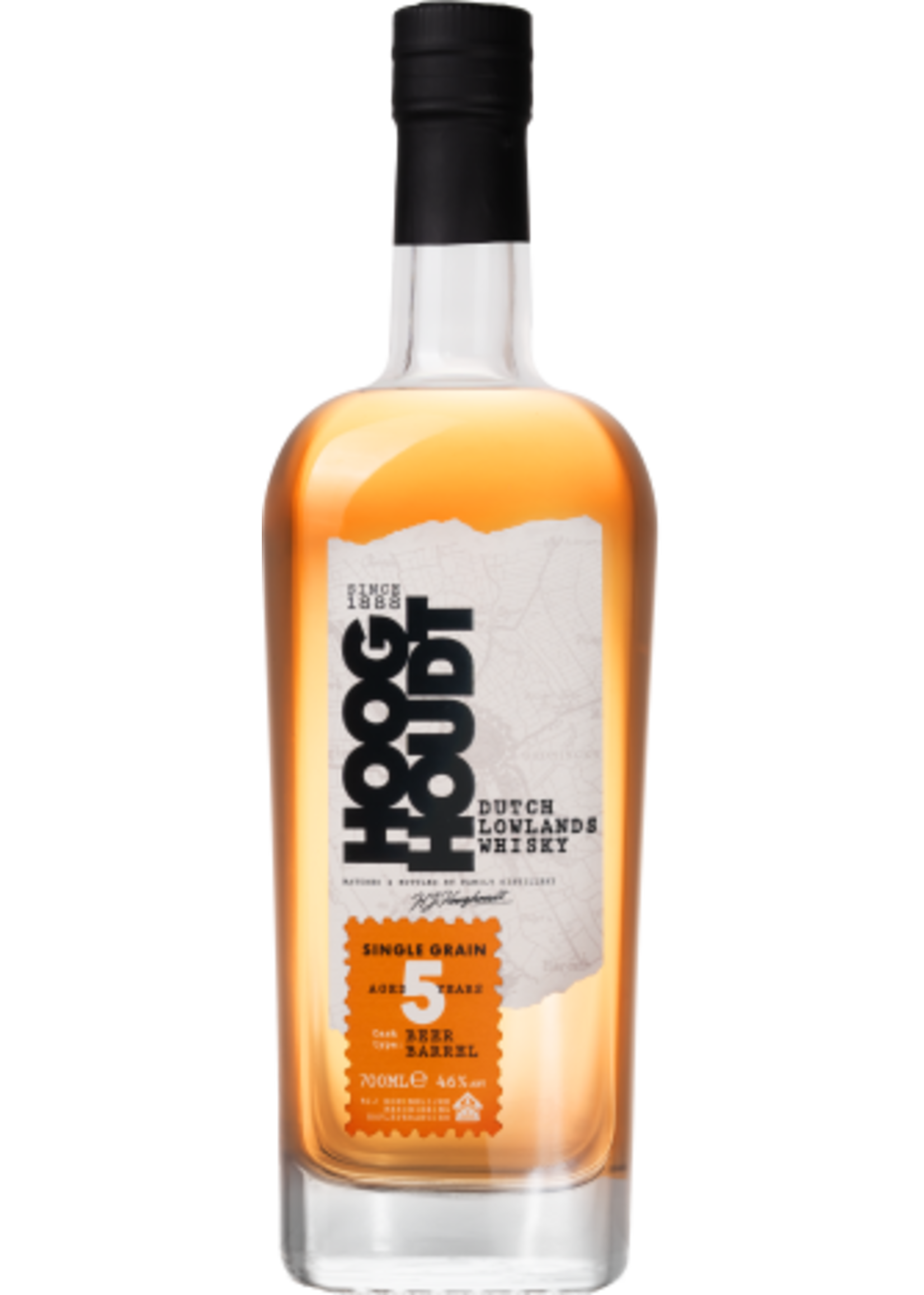 Hooghoudt Hooghoudt Beer Barrel Whisky 5 yo 70 cl