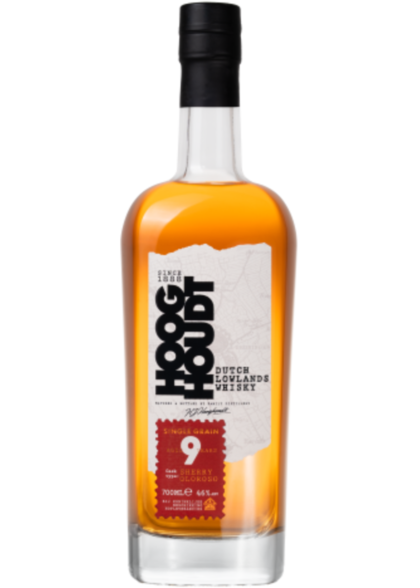 Hooghoudt Hooghoudt Sherry Oloroso Cask Whisky 9 yo 70 cl