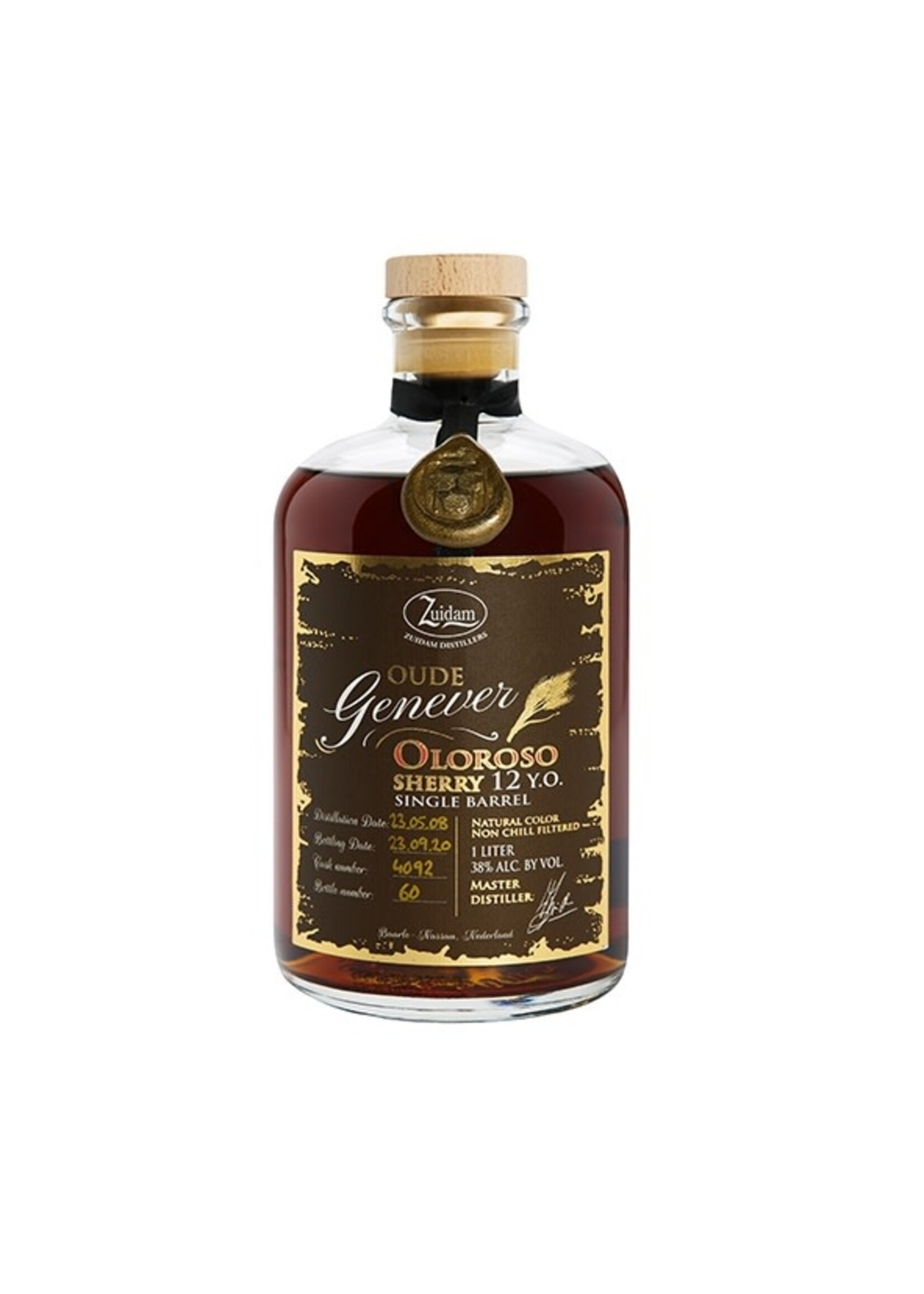 Zuidam Zuidam Oude Genever 12 yo Oloroso 20 cl