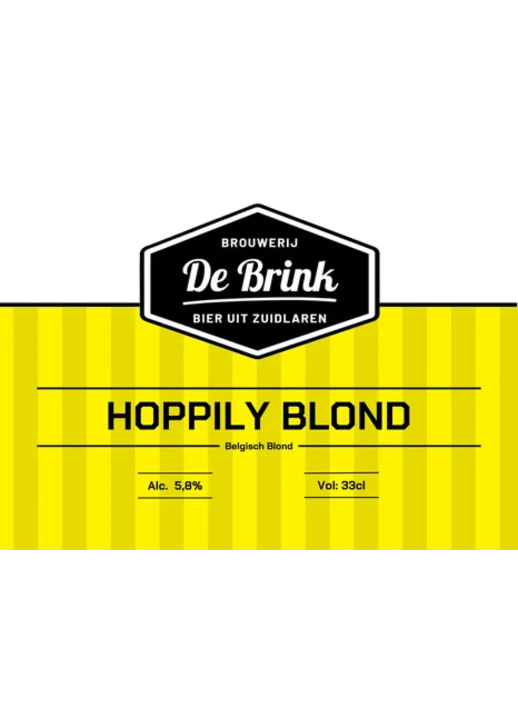 Brouwerij De Brink Hoppily Blond 33 cl