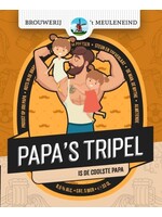 Brouwerij 't Meuleneind Papa's Tripel 33 cl