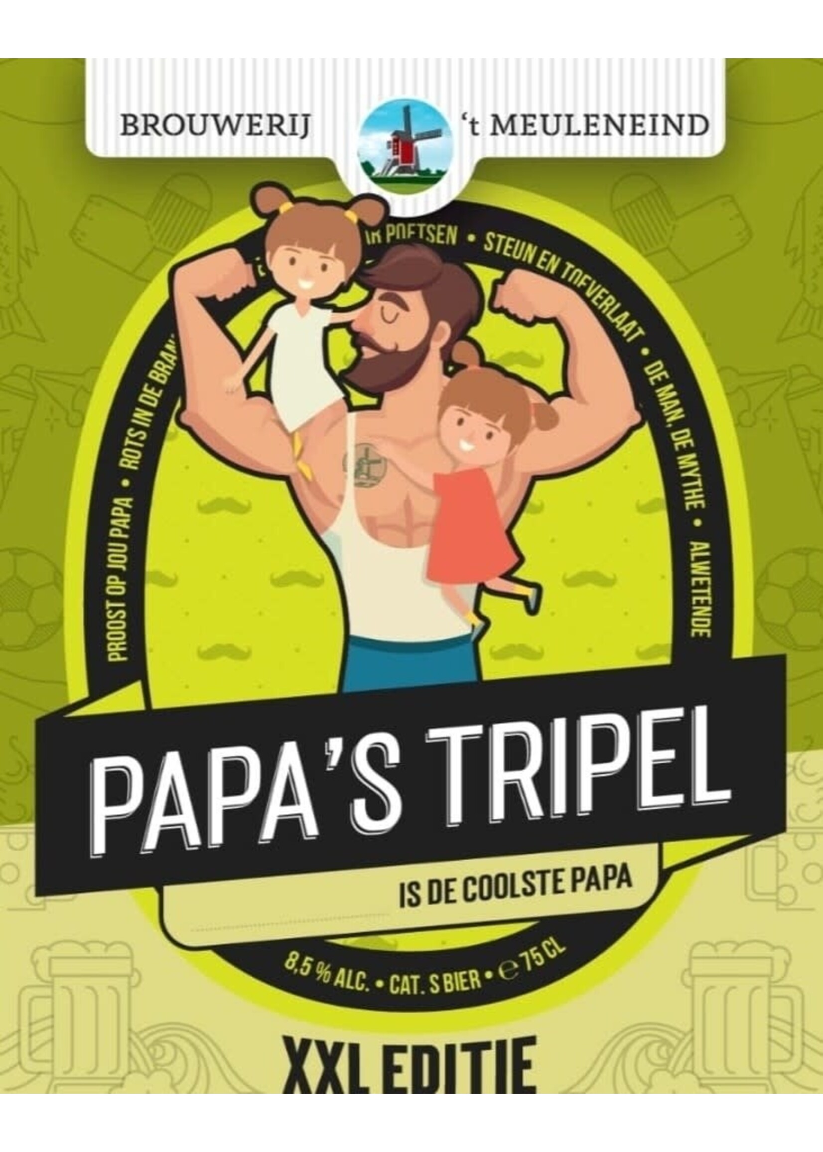 Brouwerij 't Meuleneind Papa's Tripel 75 cl