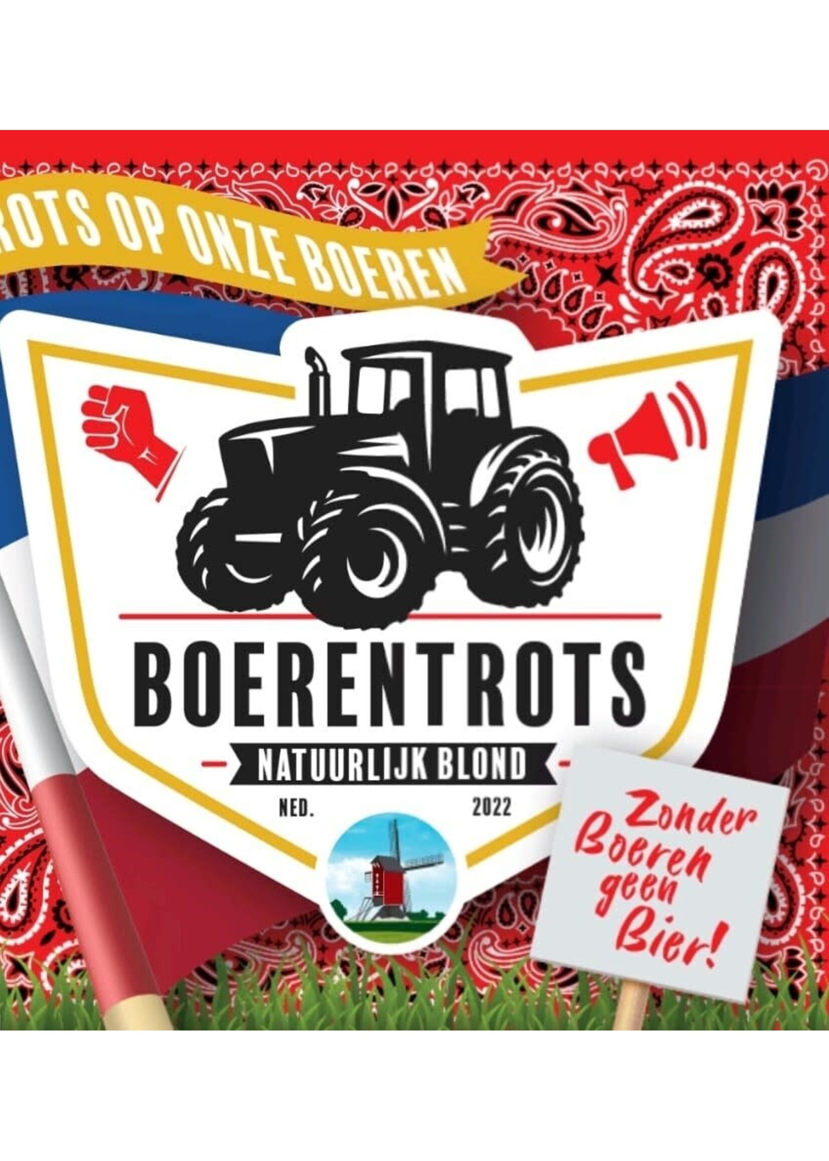 Brouwerij 't Meuleneind Boerentrots Natuurlijk Blond 33 cl