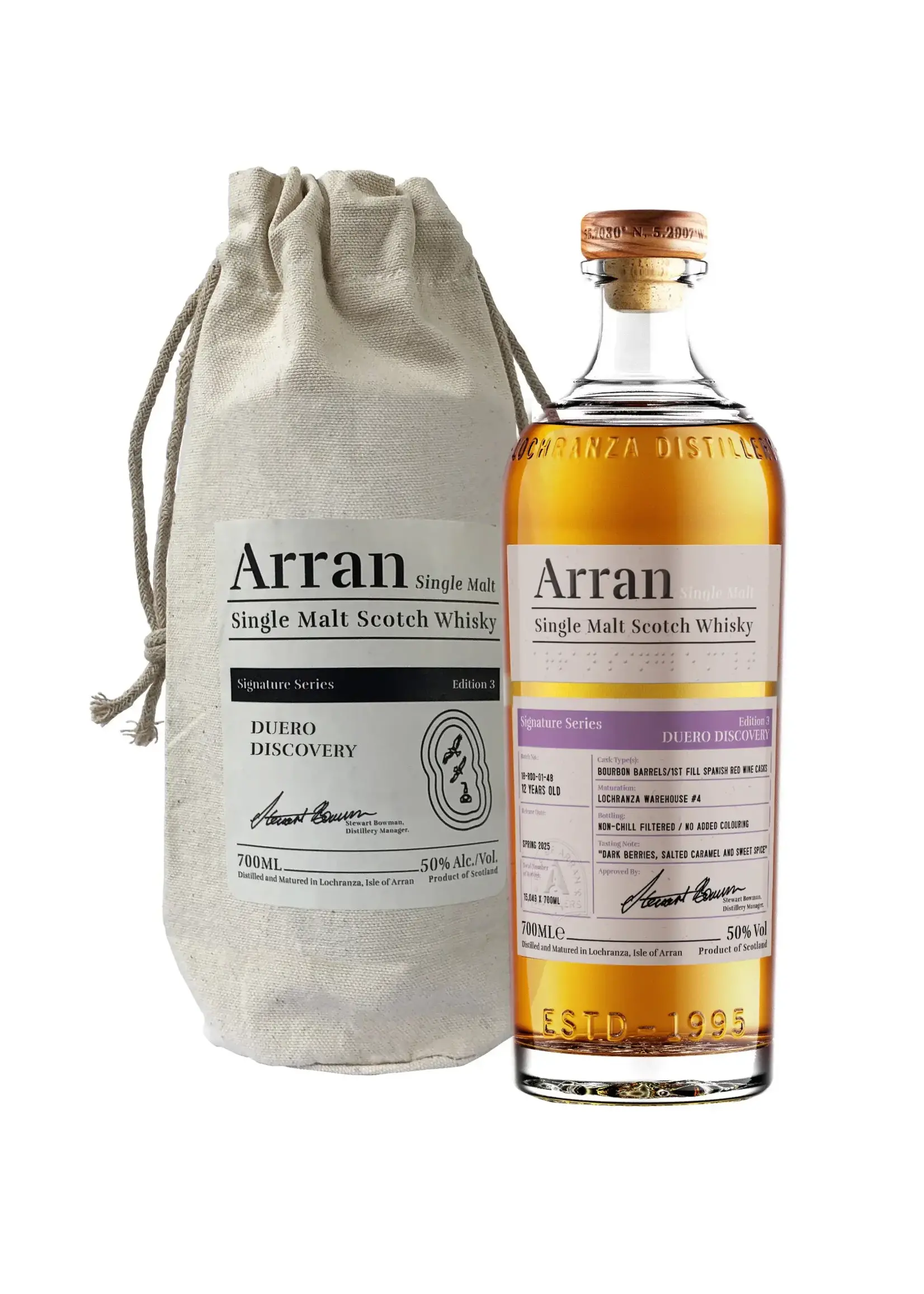 Arran Arran Signature Series 3  DUERO Discovery 70 cl