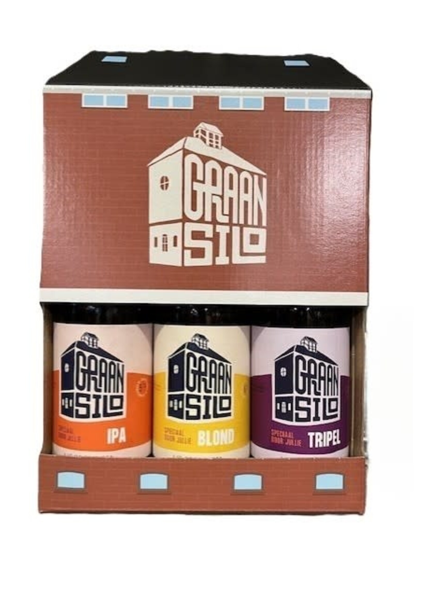 Graansilo Graansilo Geschenkverpakking 3x33 cl