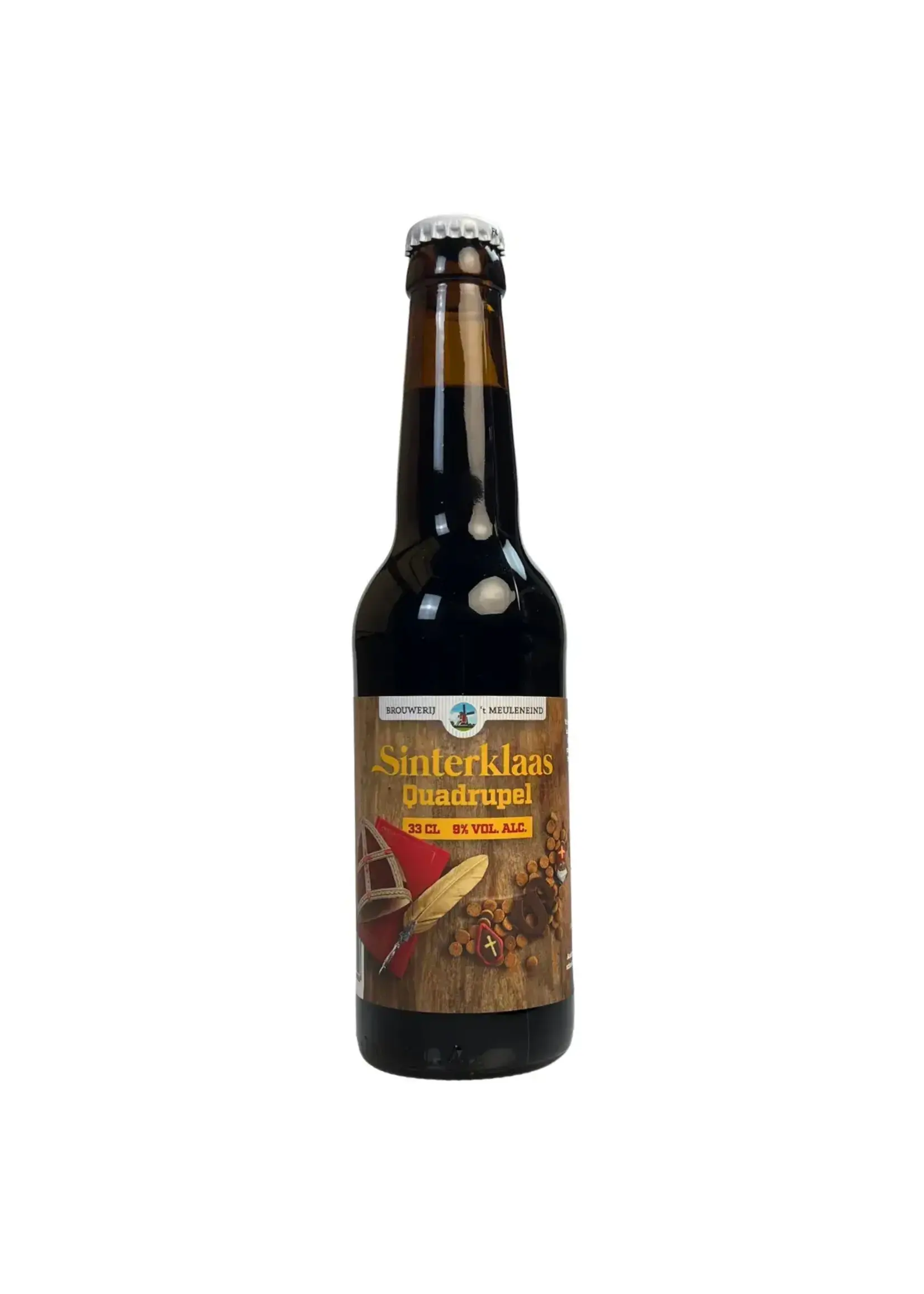 Brouwerij 't Meuleneind Brouwerij 't Meuleneind Sinterklaas Quadrupel 33 cl