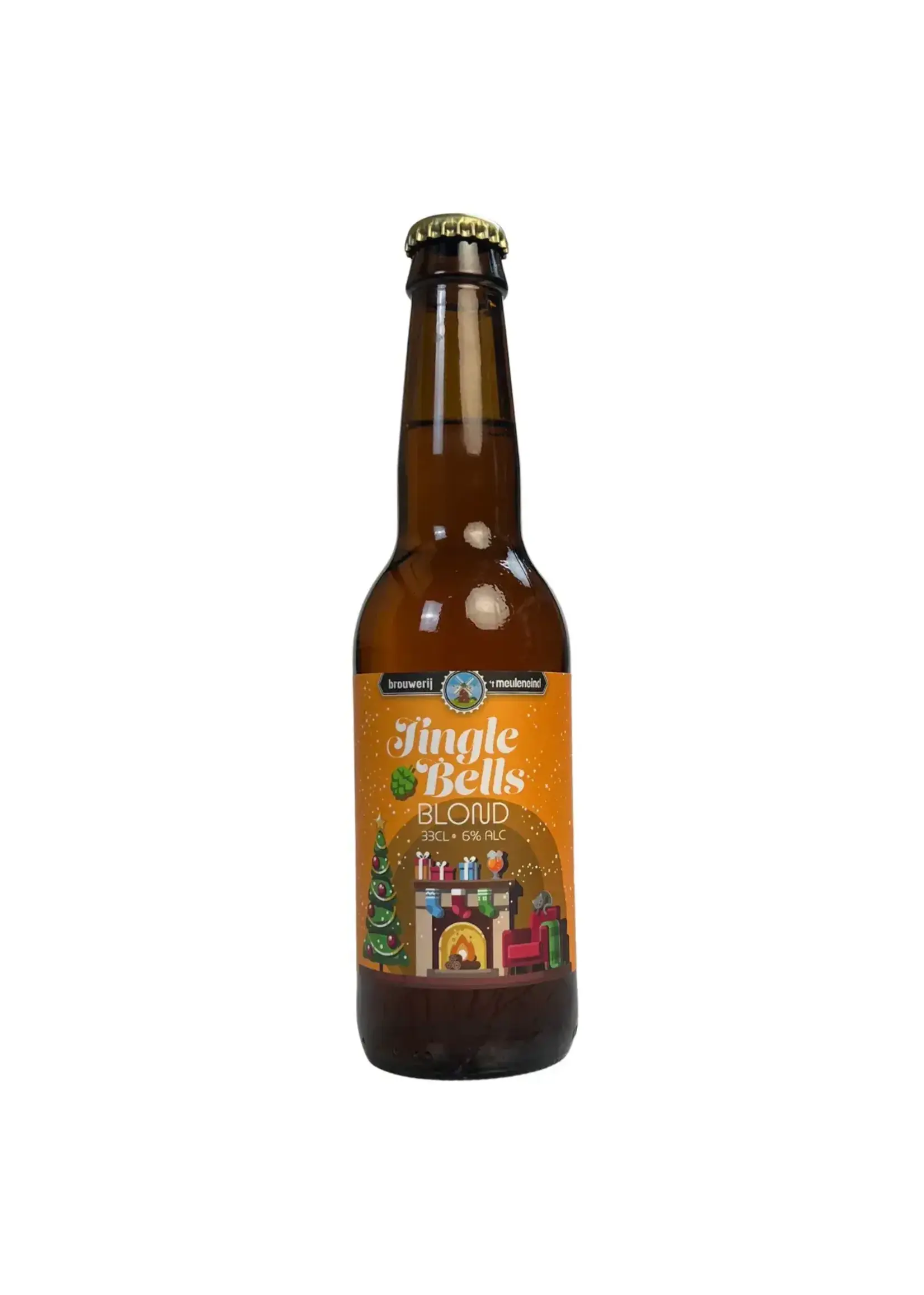 Brouwerij 't Meuleneind Brouwerij 't Meuleneind Jingle Bells Blond 33 cl