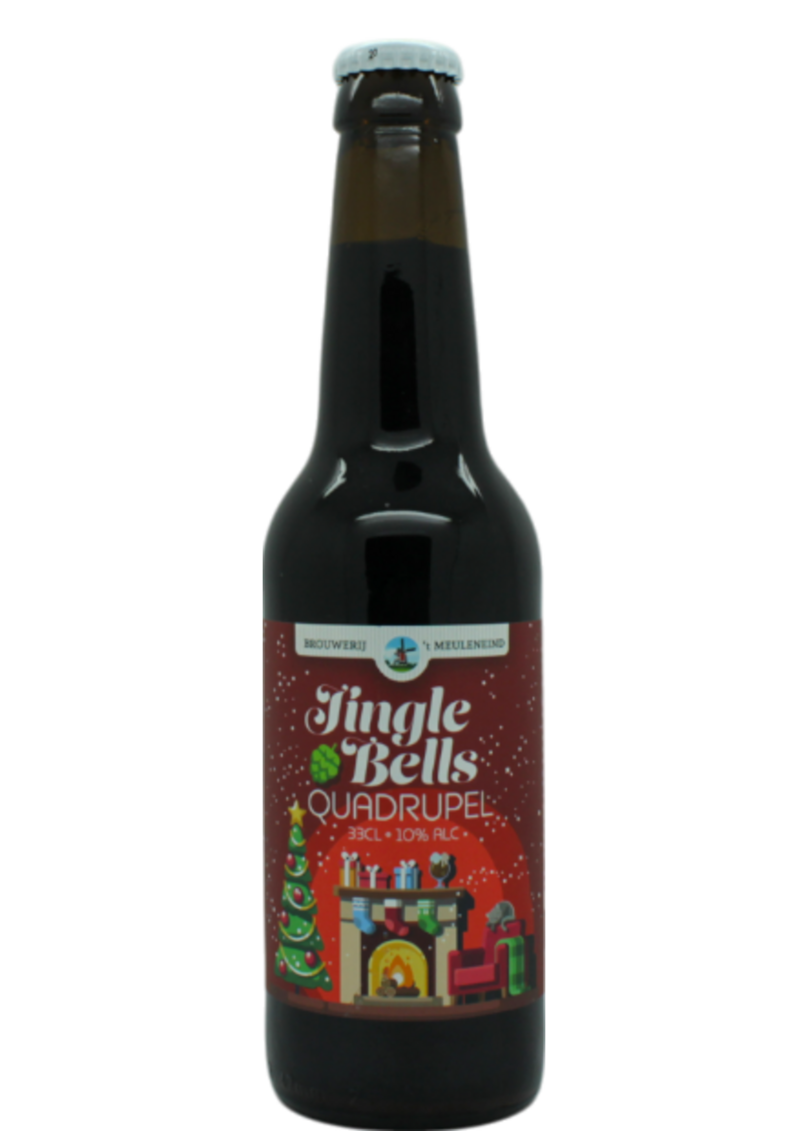 Brouwerij 't Meuleneind Brouwerij 't Meuleneind Jingle Bells  Quadrupel 33 cl