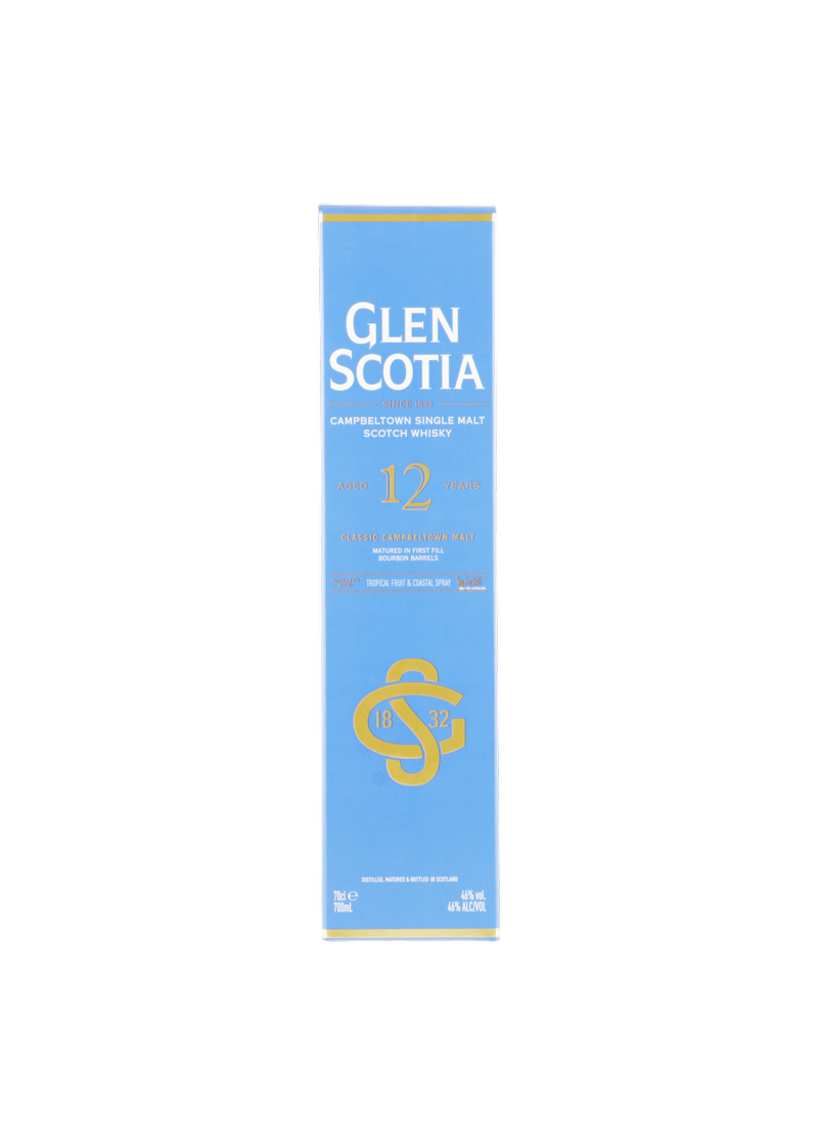 Glen Scotia Glen Scotia 12 yo Single Malt Whisky 70 cl