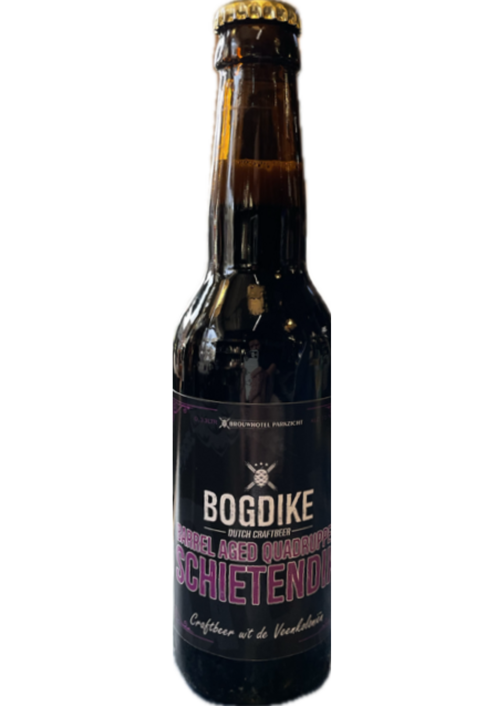 Bogdike Barrel Aged Quadruppel Schietendik 33 cl