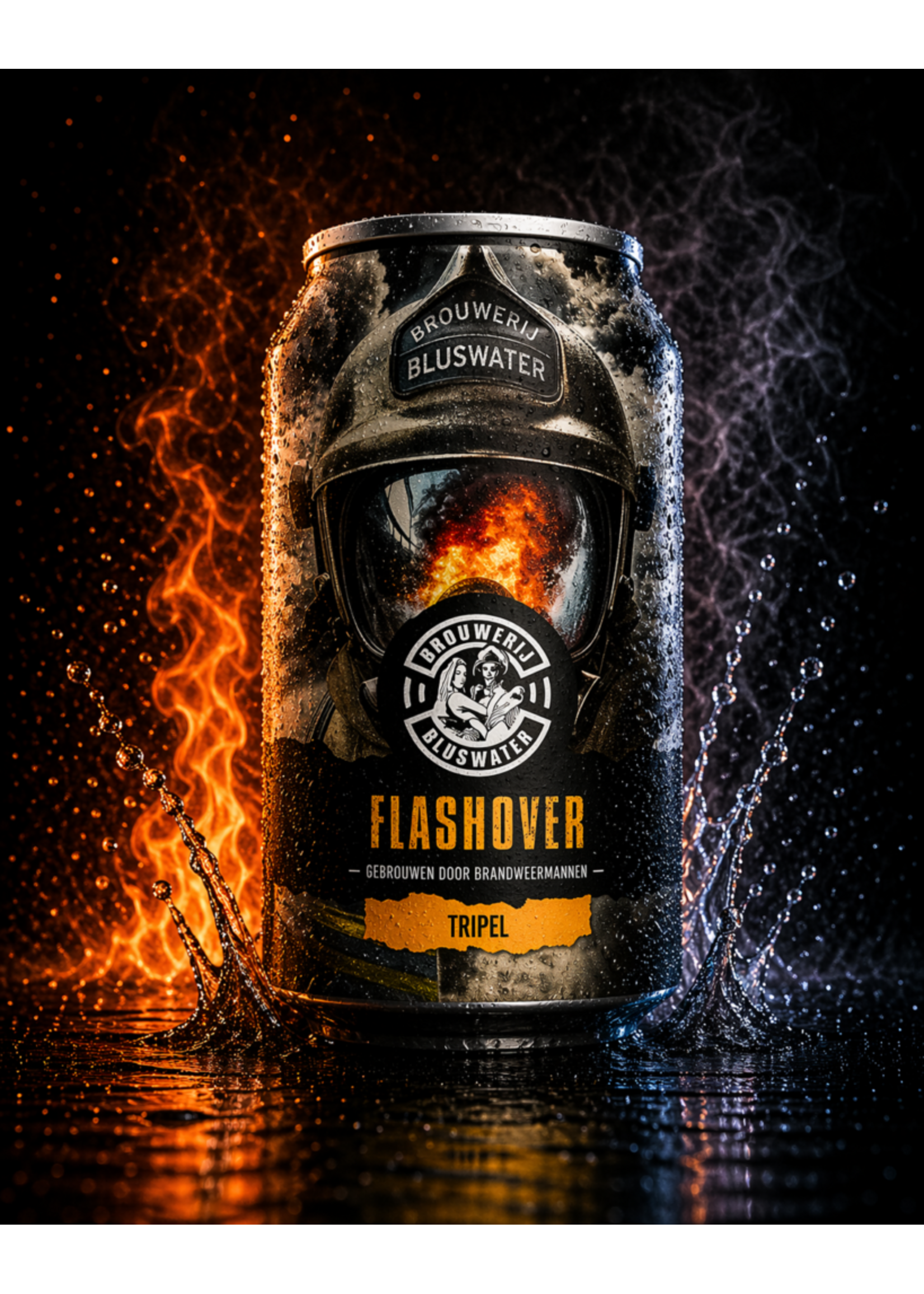 Brouwerij Bluswater Brouwerij Bluswater Flashover Tripel 33 cl