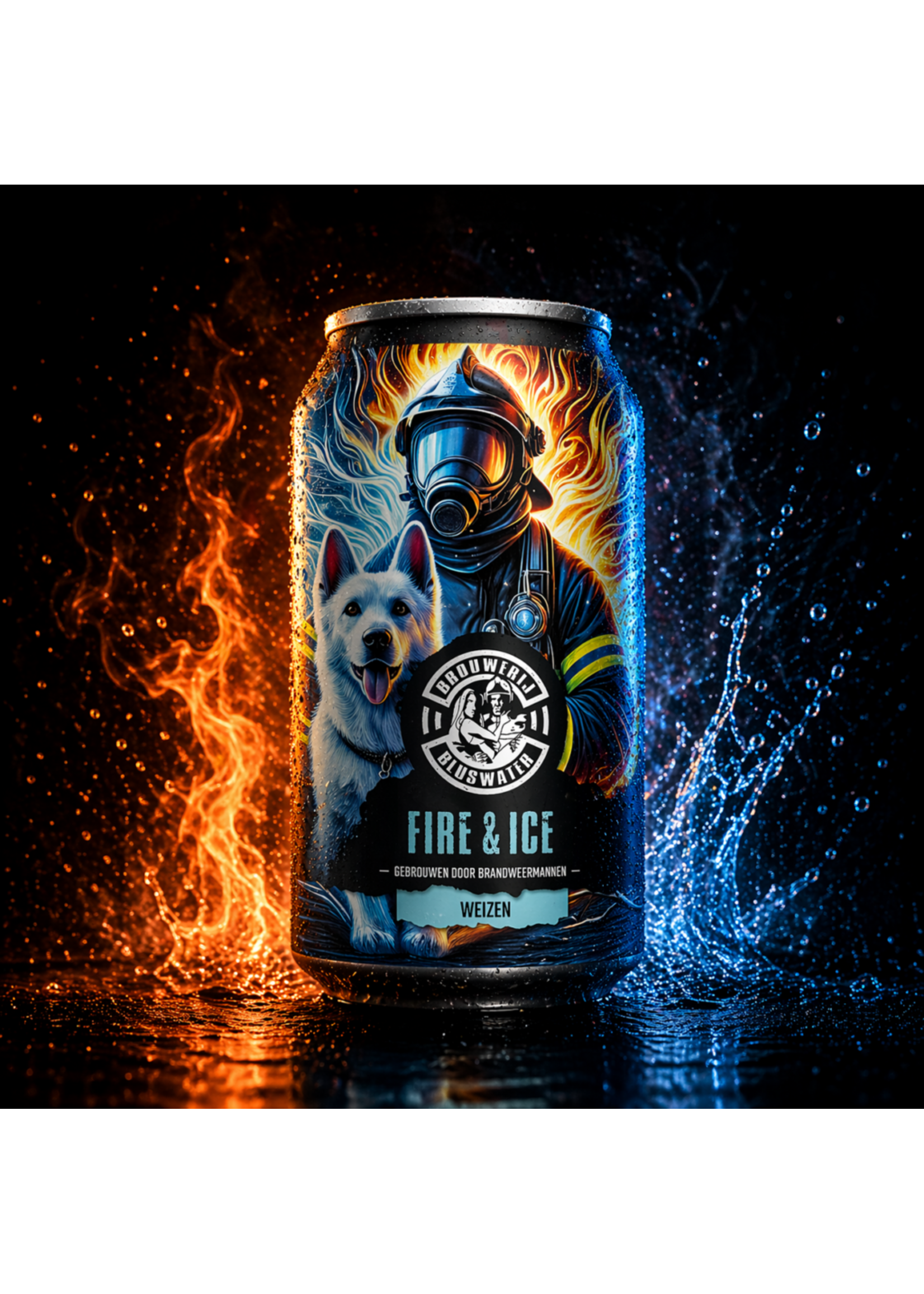 Brouwerij Bluswater Brouwerij Bluswater Fire & Ice Weizen 33 cl