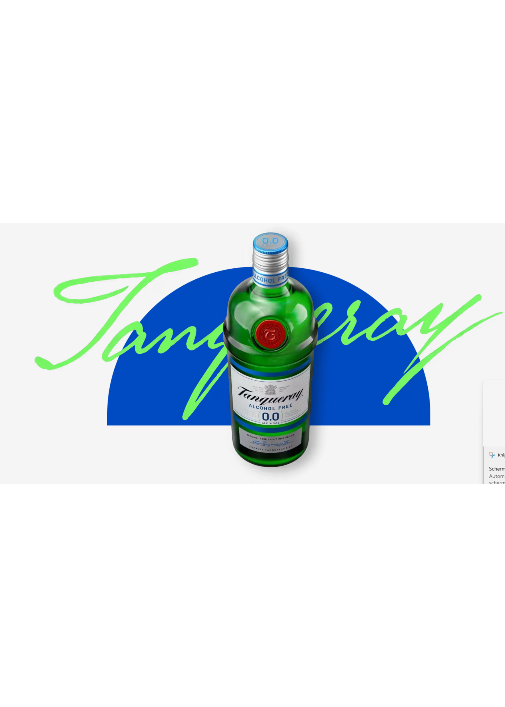 Tanqueray Tanqueray Alcohol Free 70 cl
