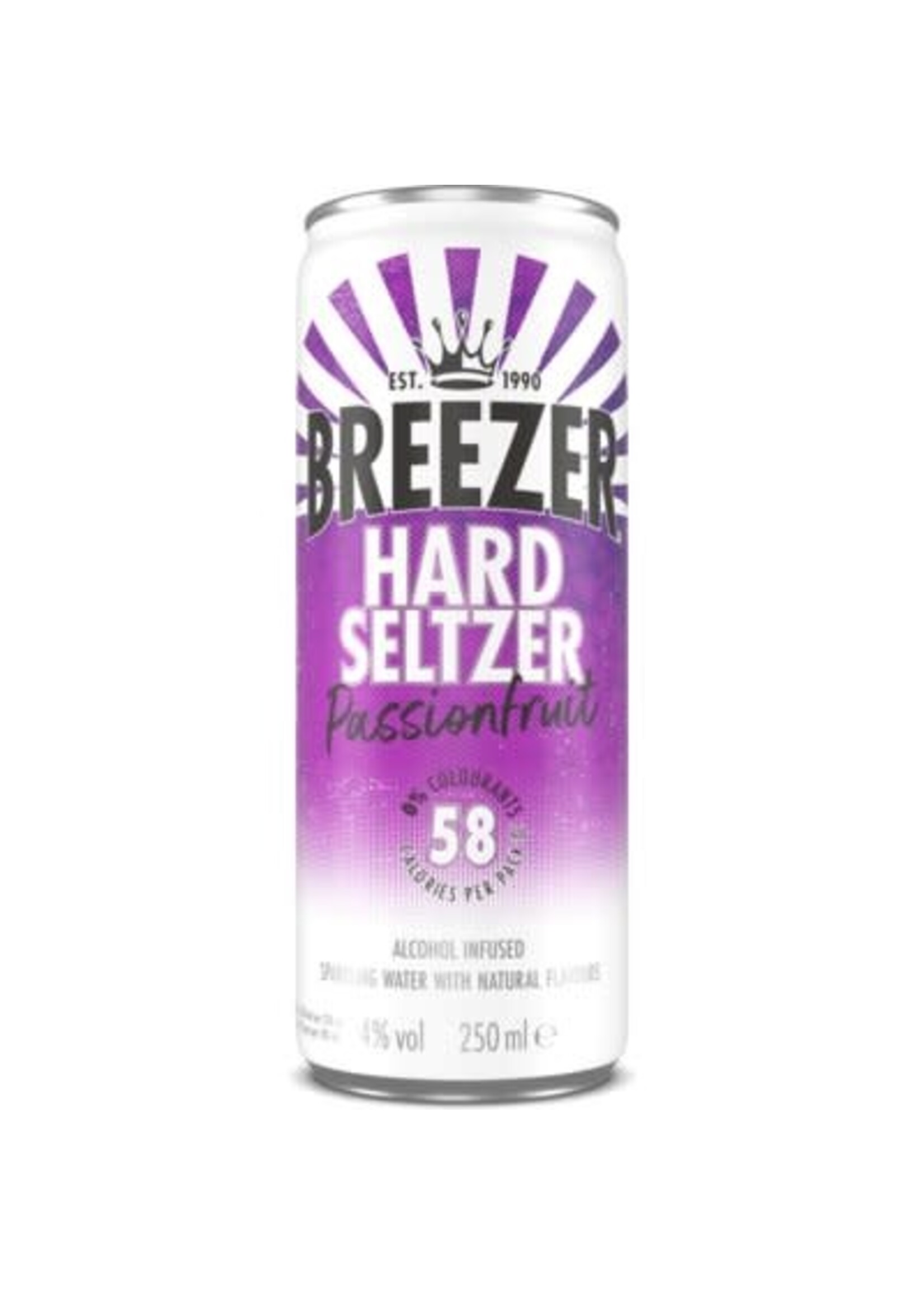 Bacardi Bacardi Breezer Hard Seltzer Passionfruit  25 cl