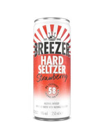 Bacardi Bacardi Breezer Hard Seltzer Strawberry 25 cl