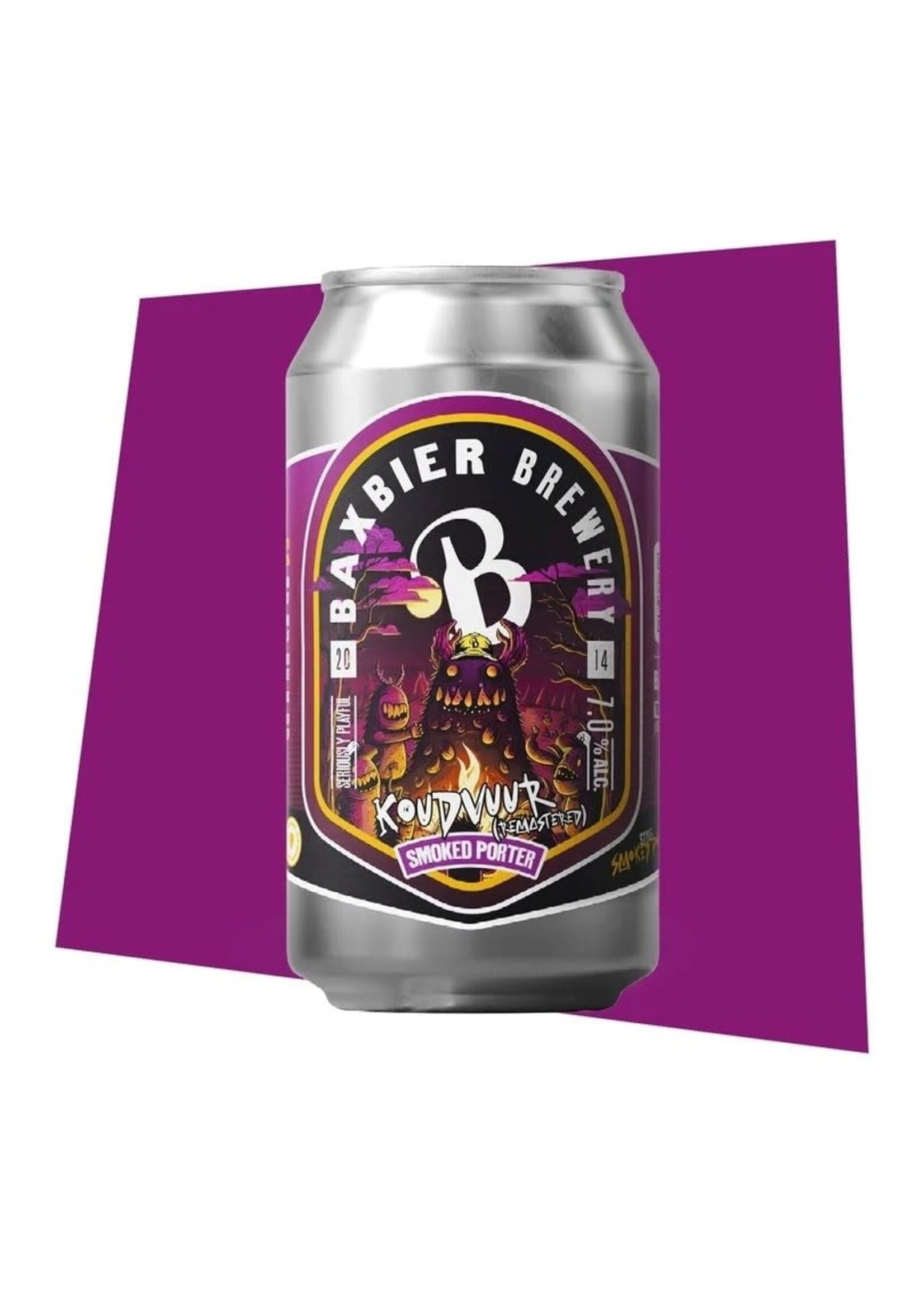 Baxbier Koudvuur Smoked Porter 33 cl
