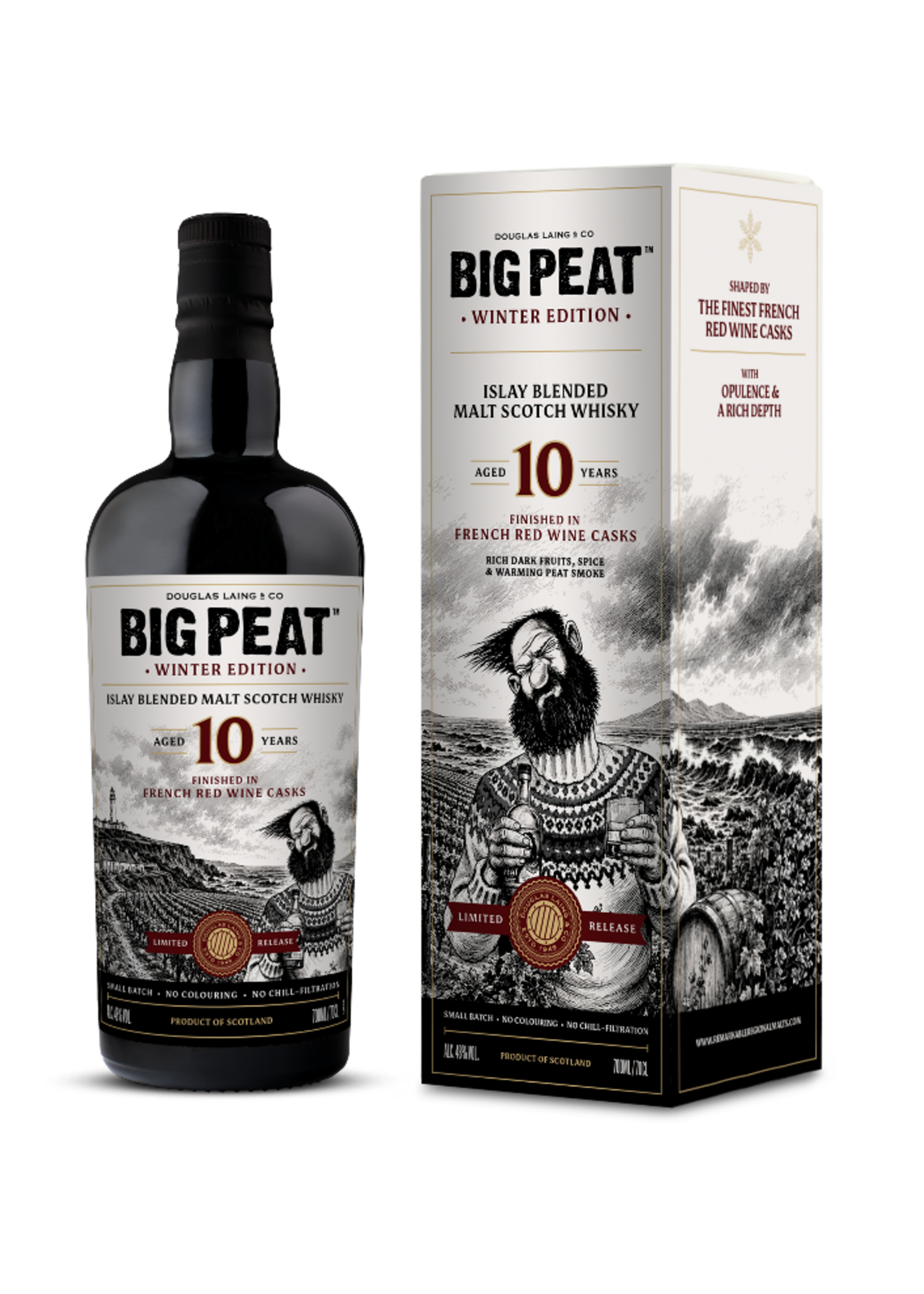 Douglas Laing BIG PEAT Winter Edition 2026 10 yo Red Wine 70 cl