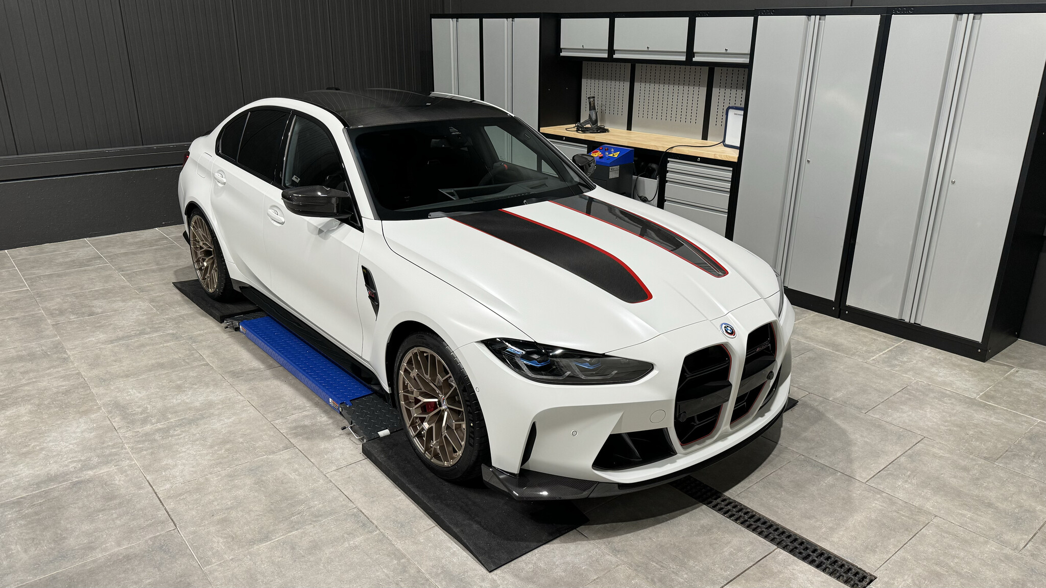 BMW M3 CS covering PPF Xpel Stealth - Protection carrosserie BMW - POLITEC