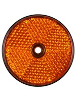 Benson Automotive Reflector Oranje - Gat 60 mm - Reflector met Gat - Reflector
