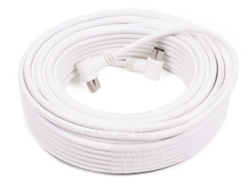 Benson Electric Coax Kabel 15 Mtr - Coax Aansluitkabel Televisie