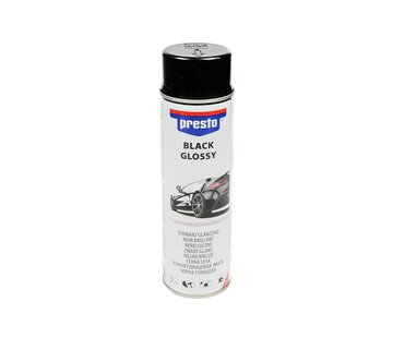 Sprayson Presto Lak Glans Zwart - Auto Lak - 500ml