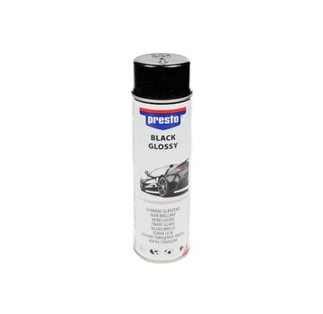 Sprayson Presto Lak Glans Zwart - Auto Lak - 500ml