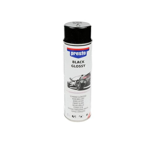 Sprayson Presto Lak Glans Zwart - Auto Lak - 500ml