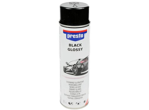 Sprayson Presto Lak Glans Zwart - Auto Lak - 500ml