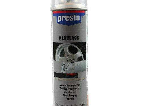 Sprayson Presto Blanke Lak - 500 ml - Autolak - Spuitbus
