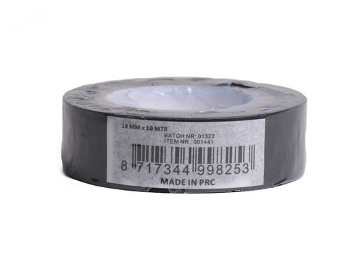 Benson Tools Pvc Tape 10m x 18mm - Isolatietape - Elektrische Tape