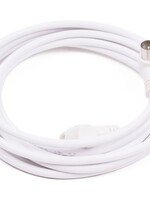 Benson Electric Coax Kabel 3 Mtr - Coax Aansluitkabel Televisie