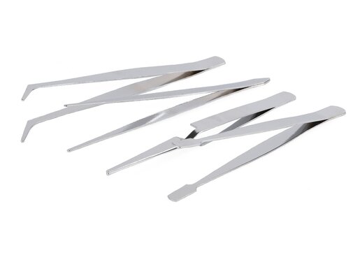 Benson Tools Pincet 4 dlg - Juwelierspincet - Horlogemakerspincet - Hobby Pincet