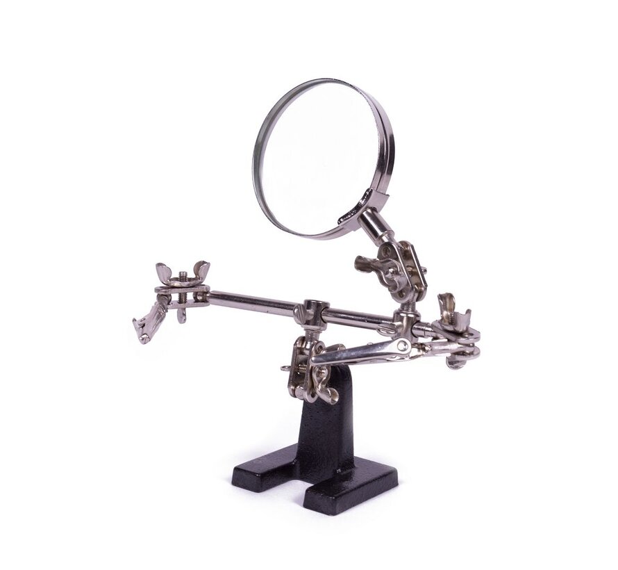 Loupe + Derde Handje - Vergrootglas - Klemhulp - Montage-assistent