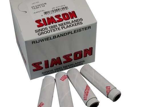 Pleister 7x20 - 1 Stuk - Bandenpleister Fietsband Reparatieset