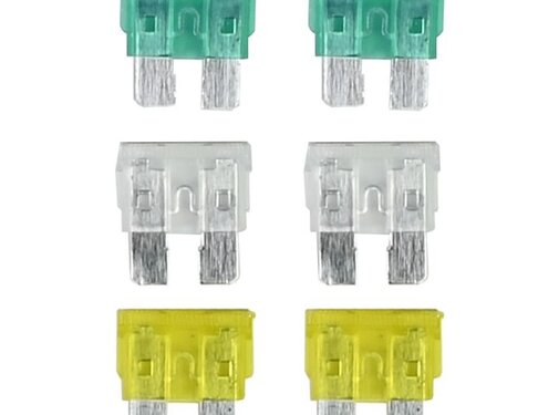 Benson Automotive Steekzekering 10 dlg Kaart - Elektrische Zekering - Vervangende zekering