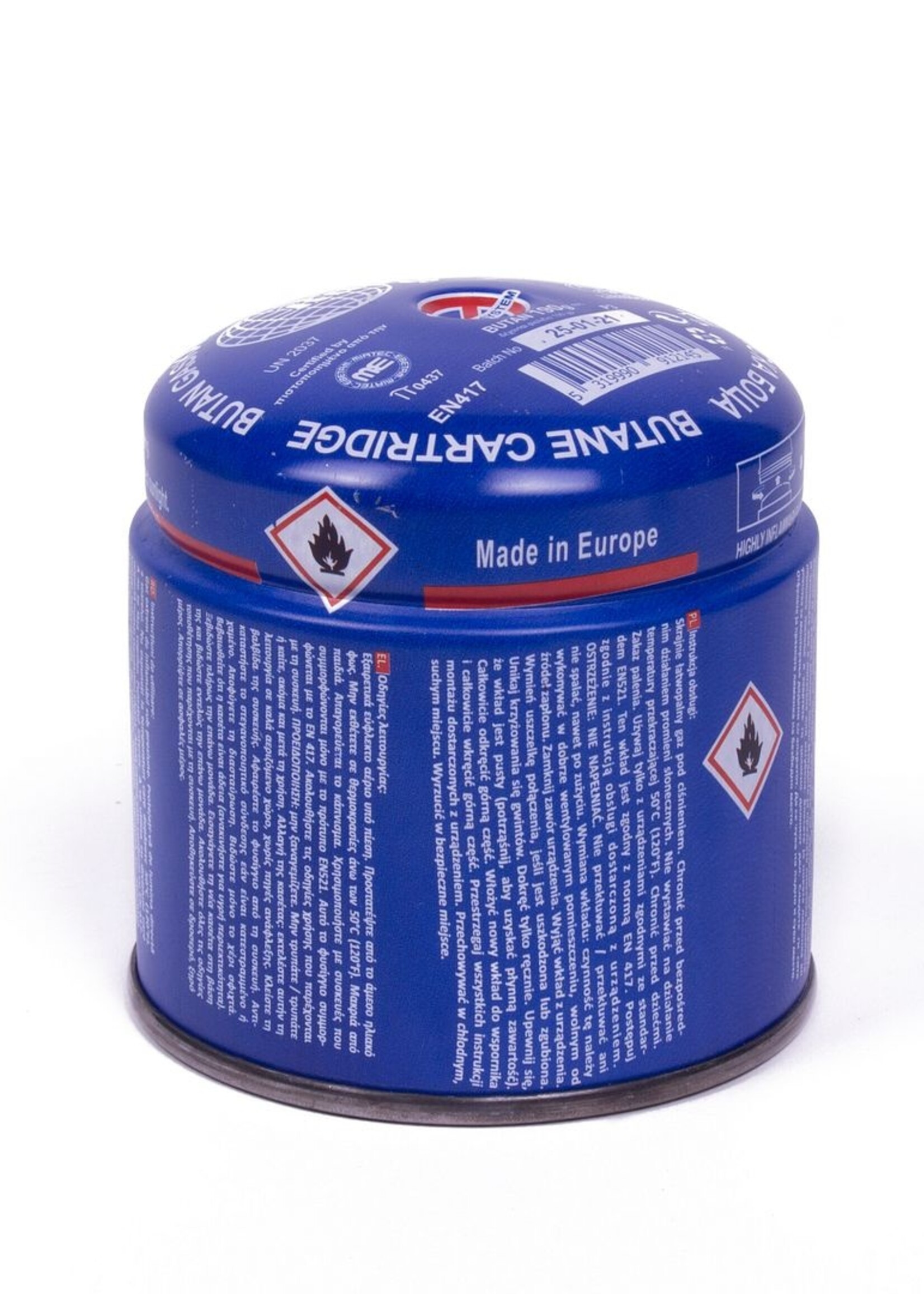 Benson Gasvulling 190 gram - Camping - Butan 190g