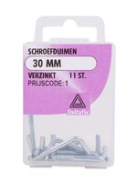 Benson IJzerwaren Schroefduim 30 mm - Bevestigingsduim - Draadduim