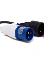 Benson Electric Cee Verloop Contra - Elektro Koppeling Cee naar Contra Verloopstekker - Cee Adapter Contra - Contra Stroomkoppeling