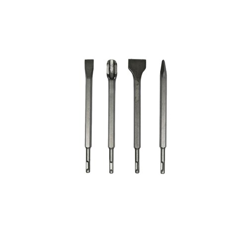 Benson Tools Beitelset Steen 4 dlg SDS+ - Steenbeitels - 4 Delig