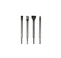 Beitelset Steen 4 dlg SDS+ - Steenbeitels - 4 Delig