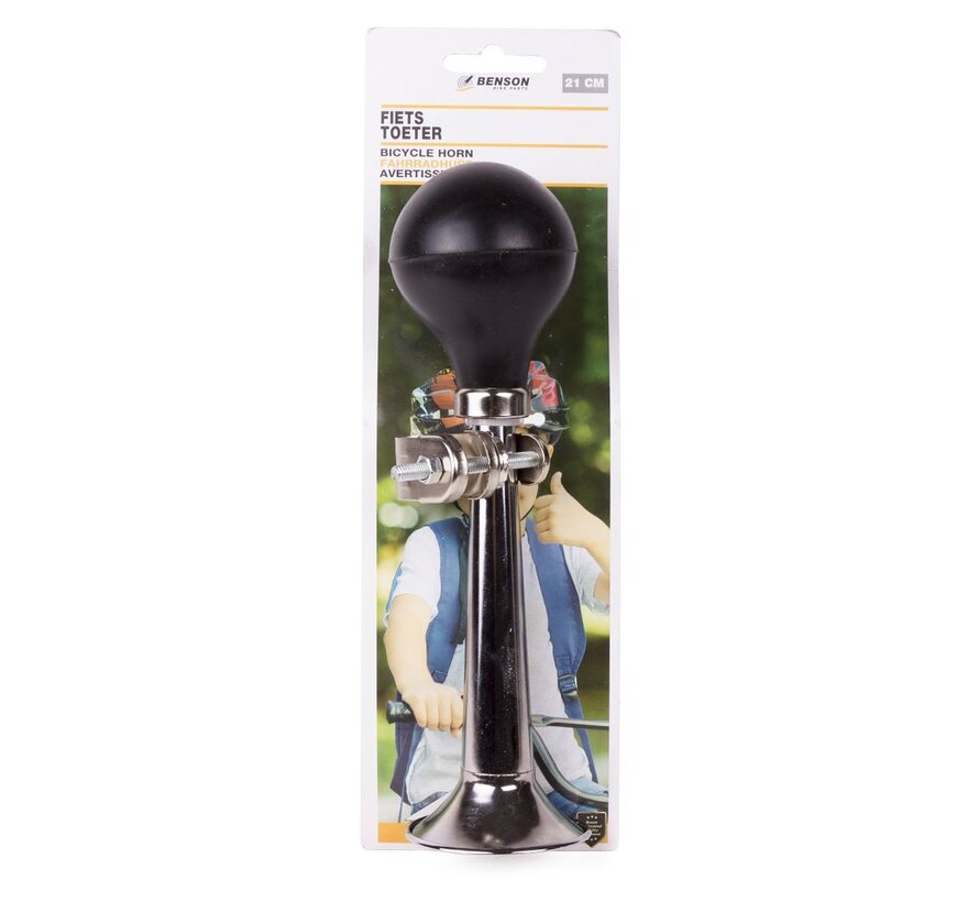 Fietstoeter Chrome - Chrome Fietshoorn