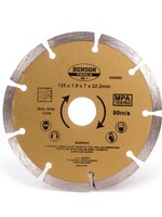 Benson Tools Diamantschijf 125Mm Getand - Slijpschijf
