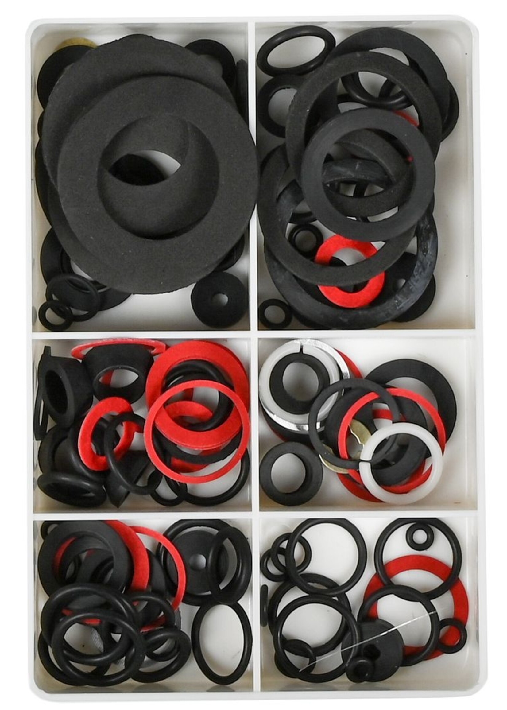 Benson Tools Dichtringen Assorti 125 dlg Box - O-ringen - Rubberen Ringen - Afdichtingen