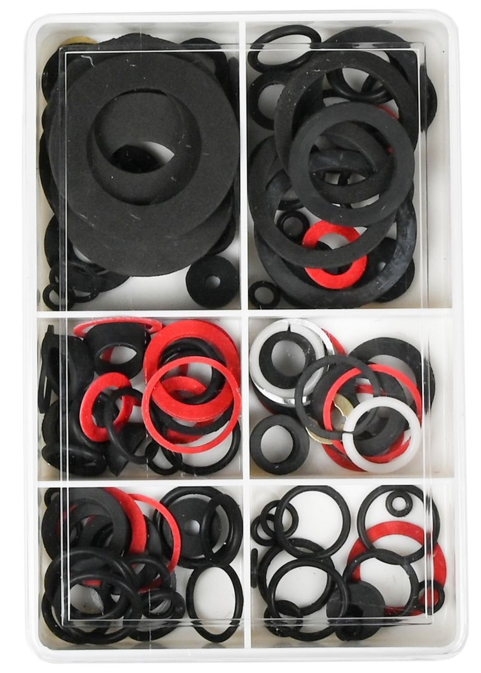 Benson Tools Dichtringen Assorti 125 dlg Box - O-ringen - Rubberen Ringen - Afdichtingen