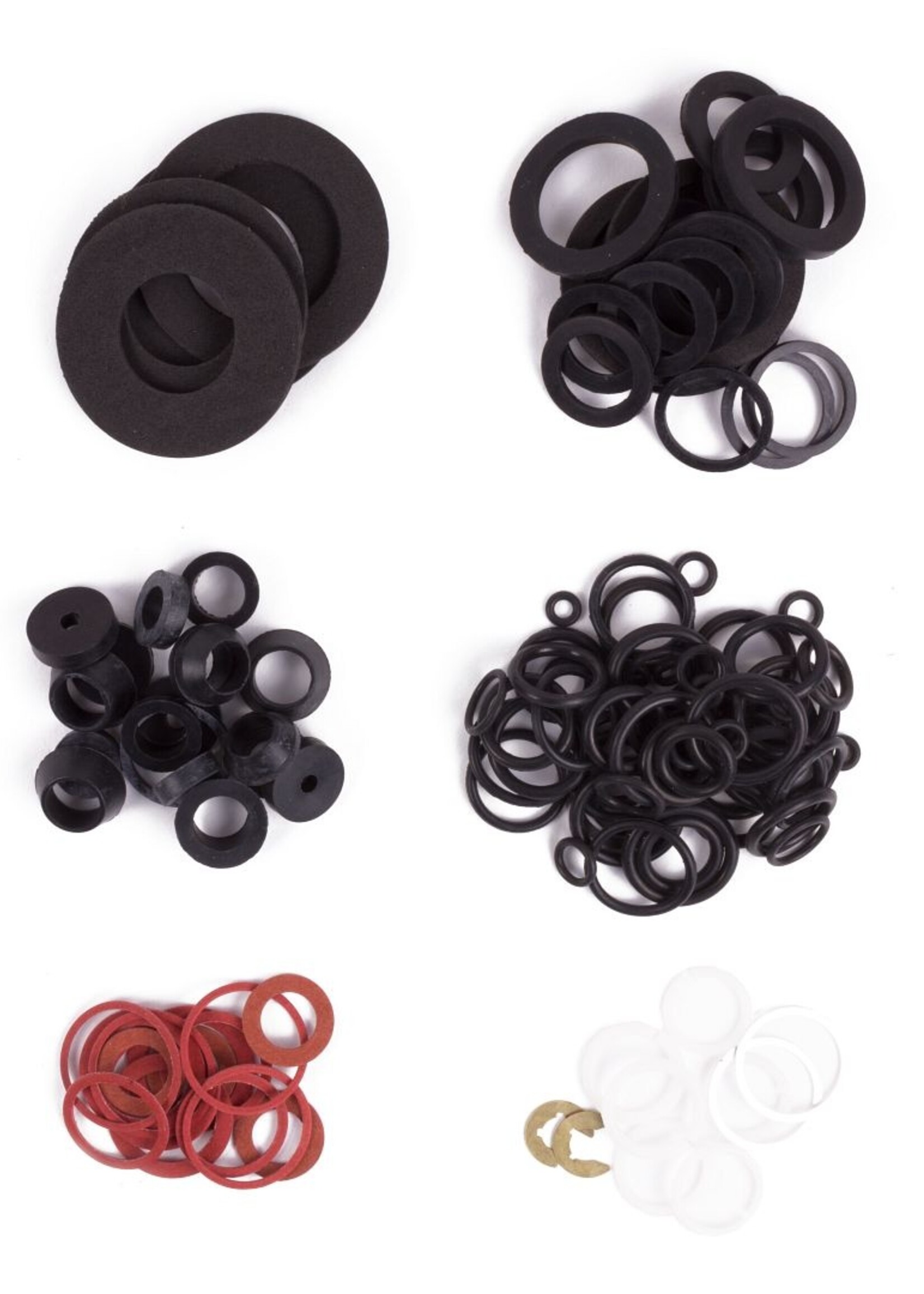 Benson Tools Dichtringen Assorti 125 dlg Box - O-ringen - Rubberen Ringen - Afdichtingen