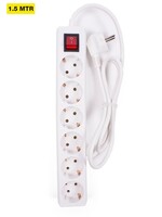 Benson Electric Stekkerdoos - Verlengsnoer Tcd 6 V + RA + 1.5 Mtr + Schakelaar