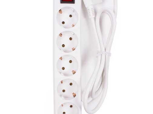 Benson Electric Stekkerdoos - Verlengsnoer Tcd 6 V + RA + 1.5 Mtr + Schakelaar