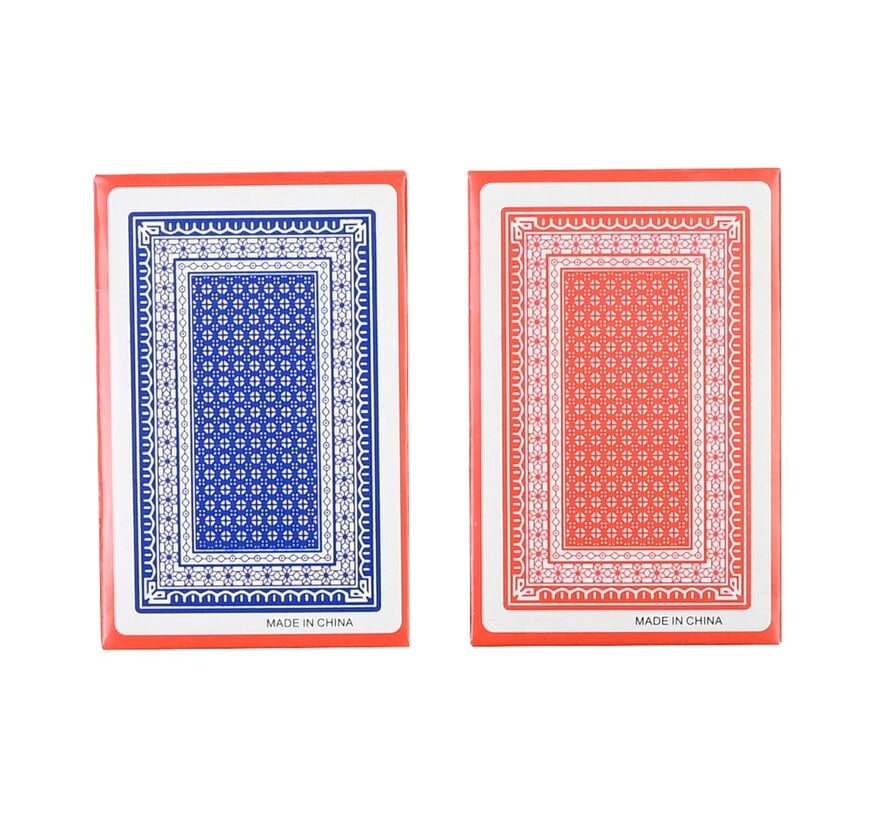 Speelkaarten 2 delig - Dubbel Kaartenset - Klassiek Speelplezier