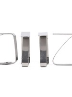 Benson Tafelkleedklem 4 dlg RVS